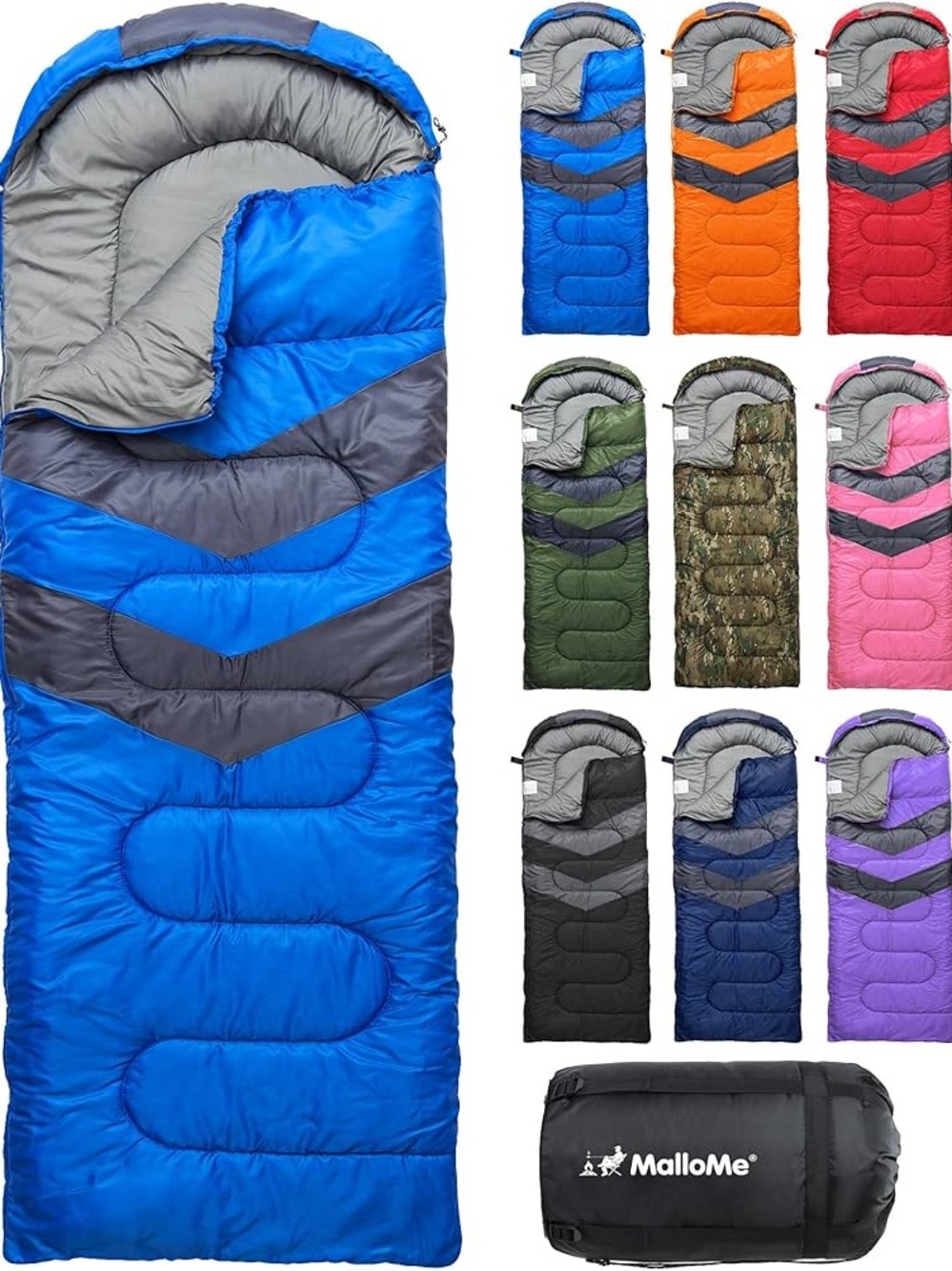 Blue MalloMe Sleeping Bag